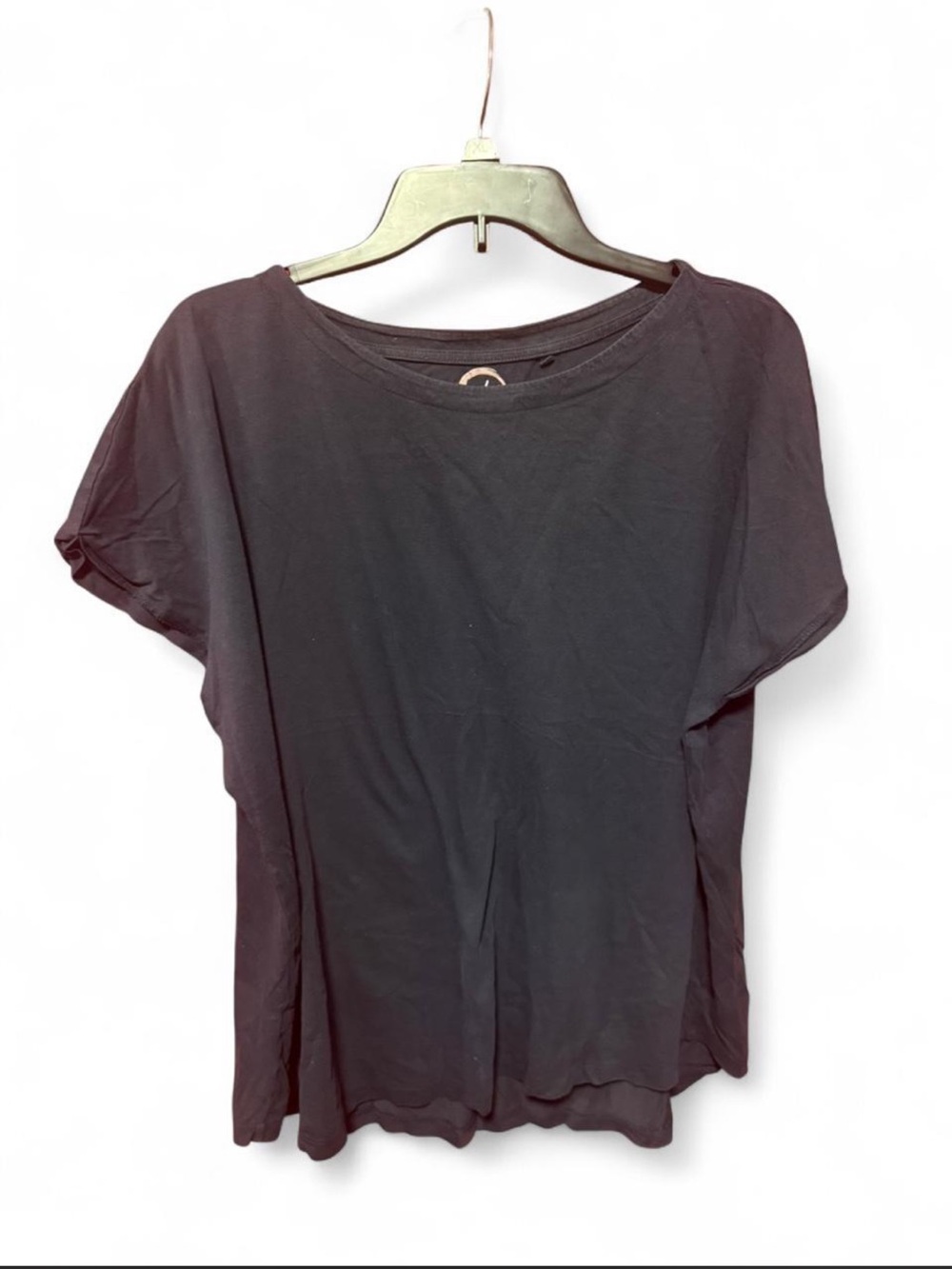 Next Navy Blue Cap Sleeve Cotten T-shirt